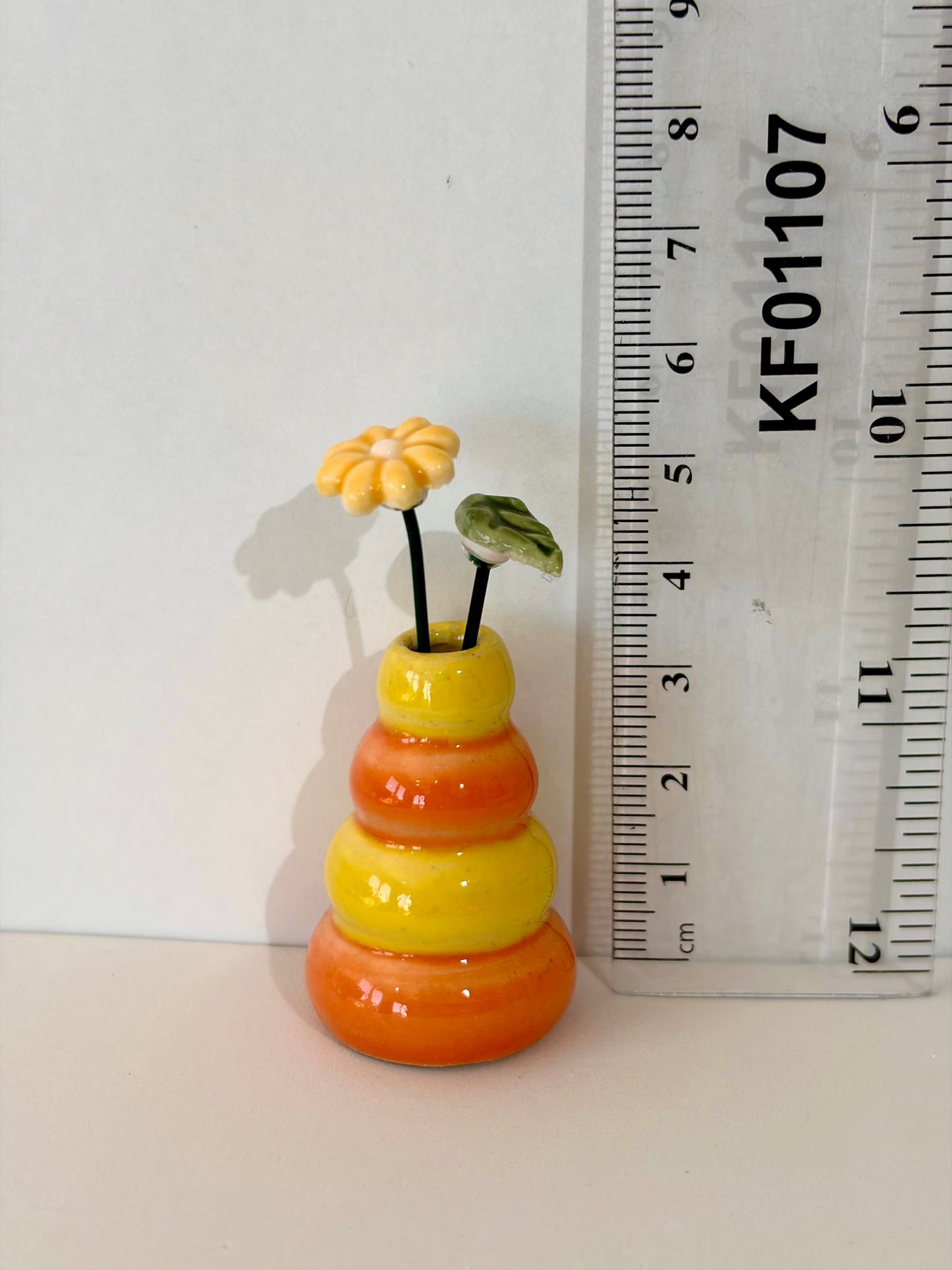 Citrus Sunrise Mini Vase