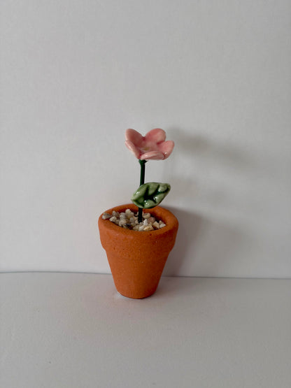 Pink Mini Flower Pot
