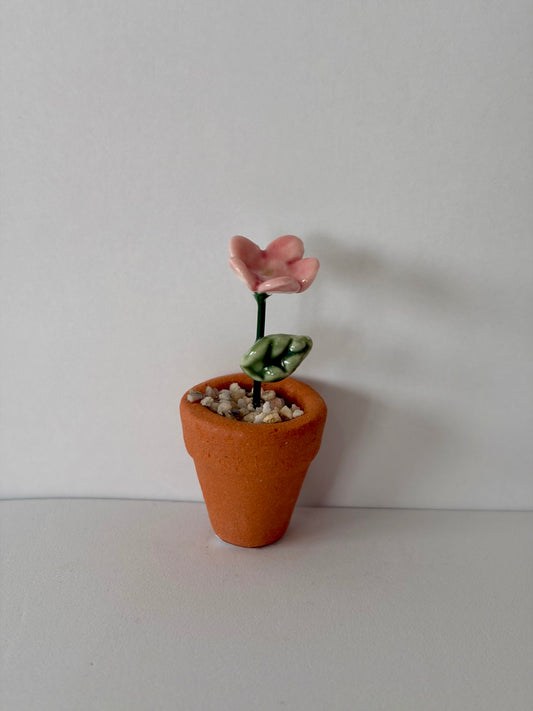 Pink Mini Flower Pot