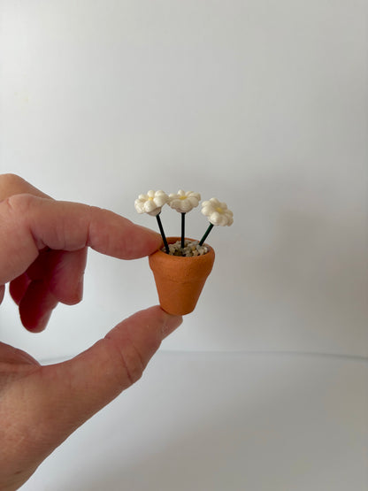 Daisies Mini Flower Pot
