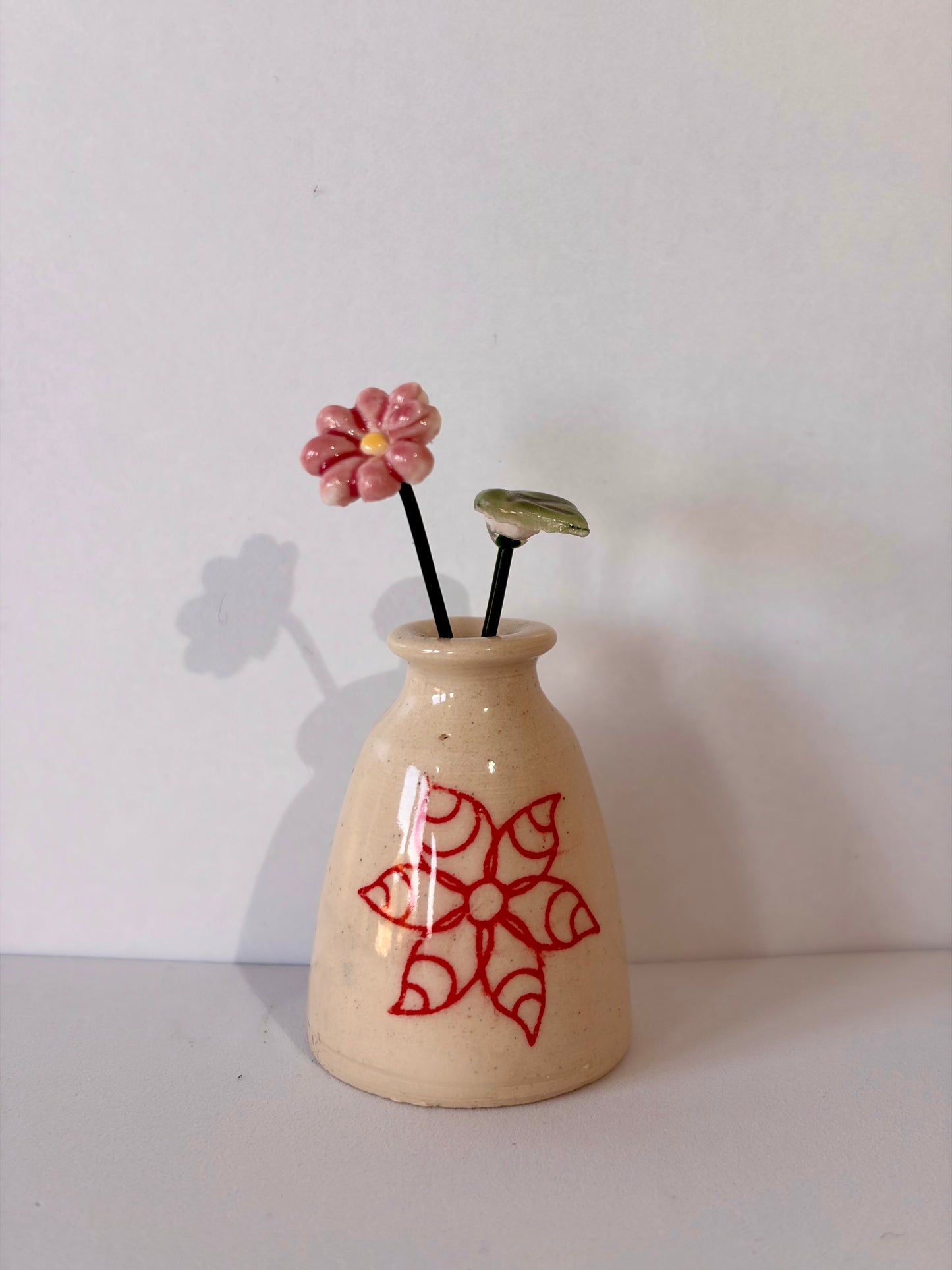 Wild Poppy Mini Vase