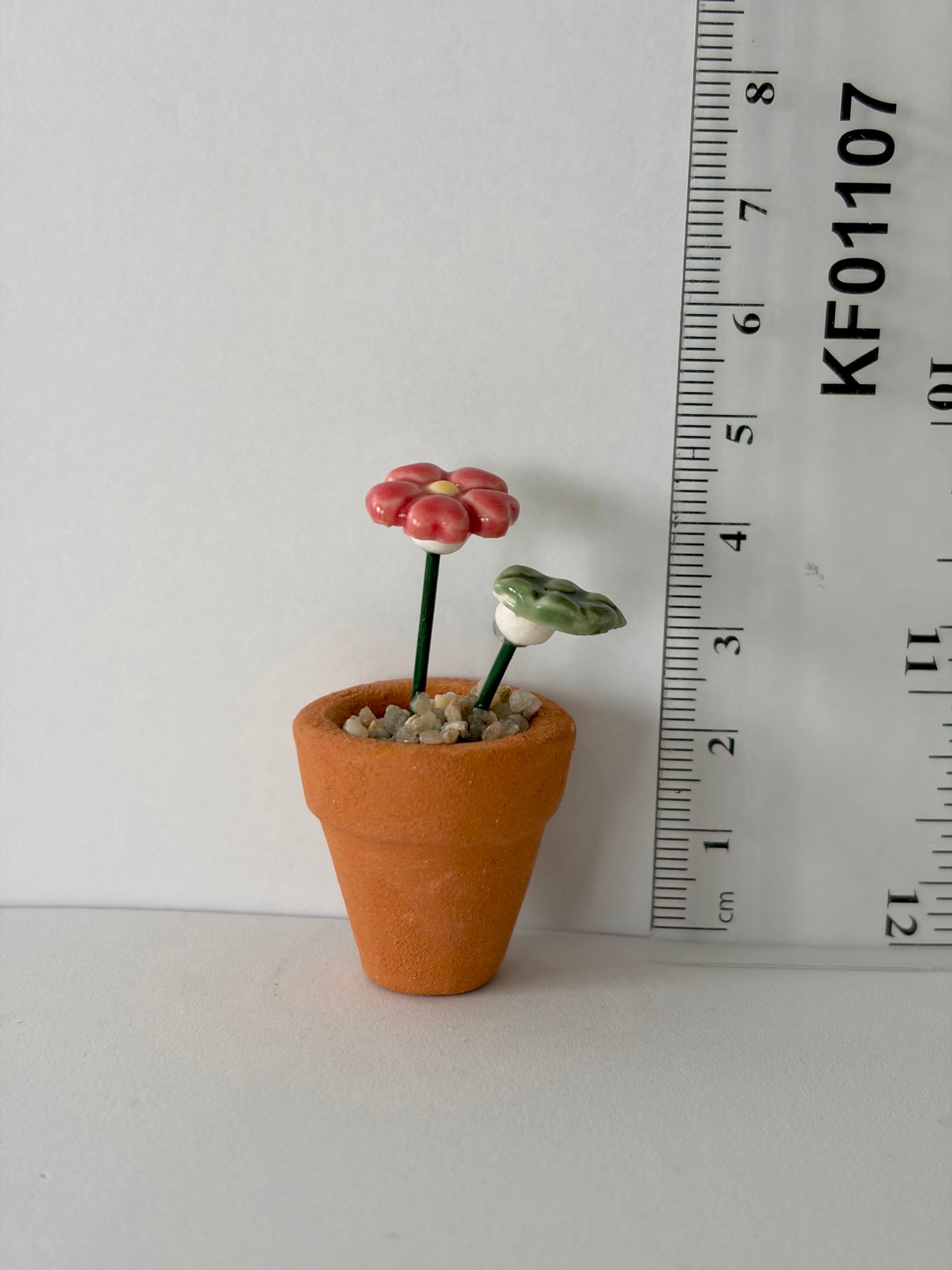 Red Mini Flower Pot