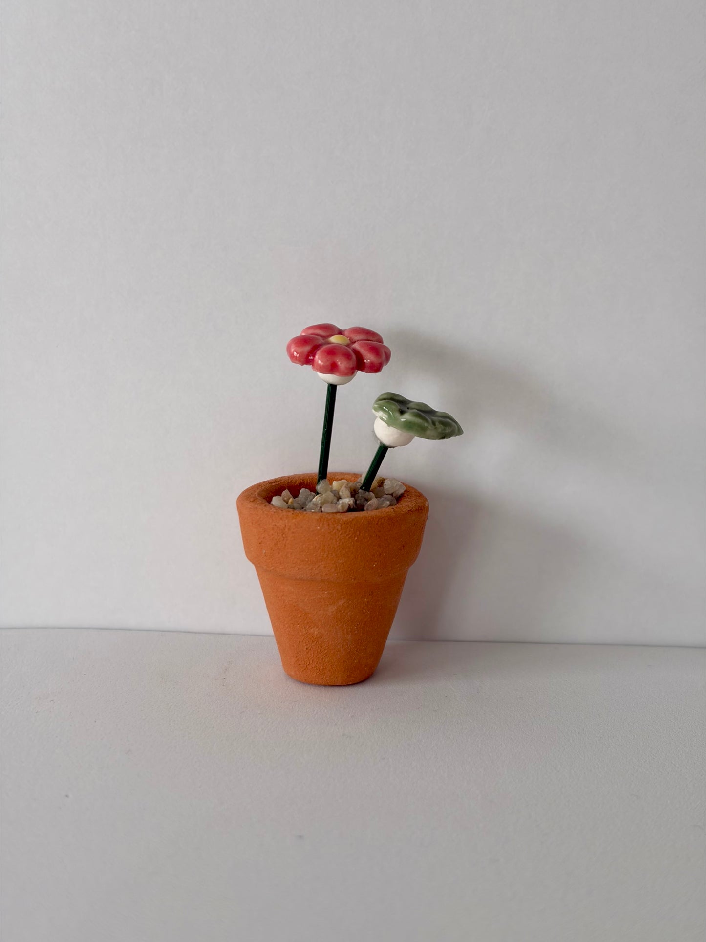 Red Mini Flower Pot