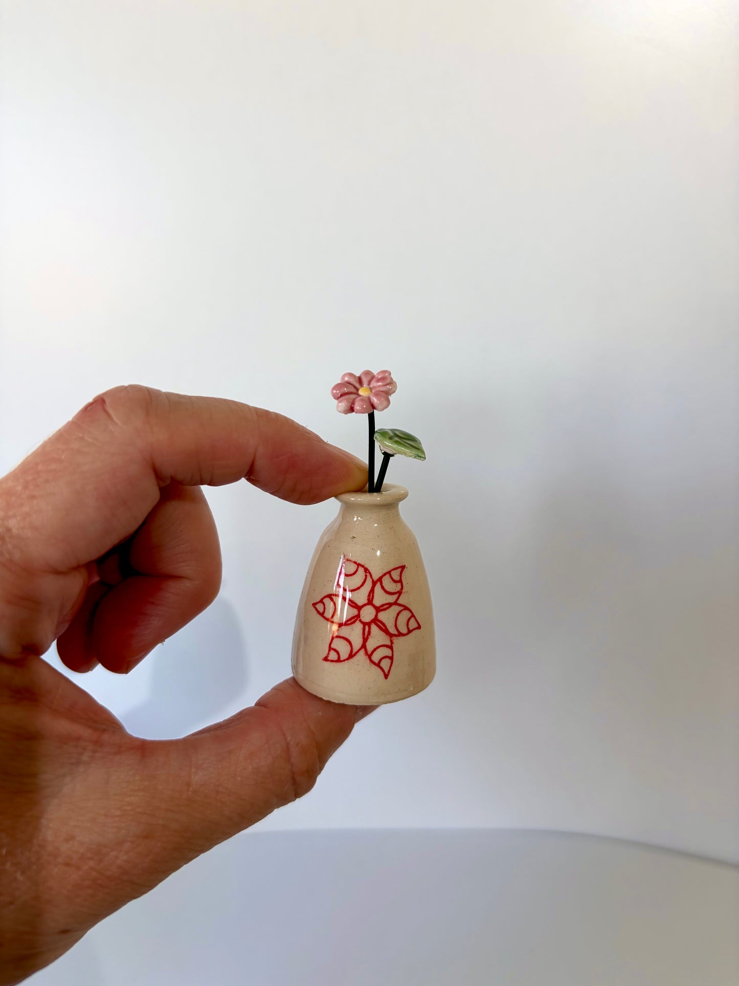 Wild Poppy Mini Vase