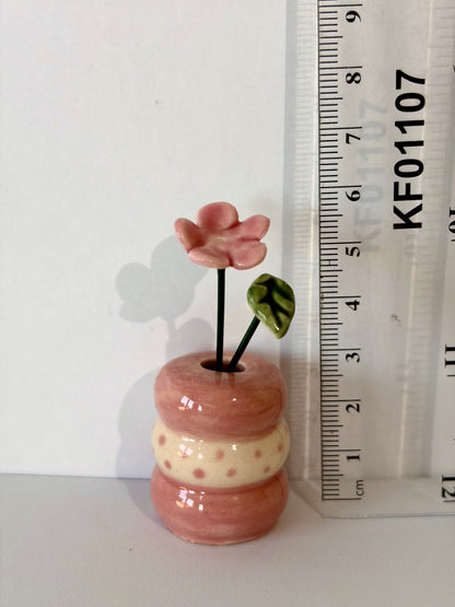 Blush Blossom Mini Vase