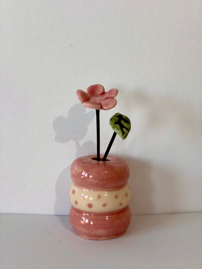 Blush Blossom Mini Vase