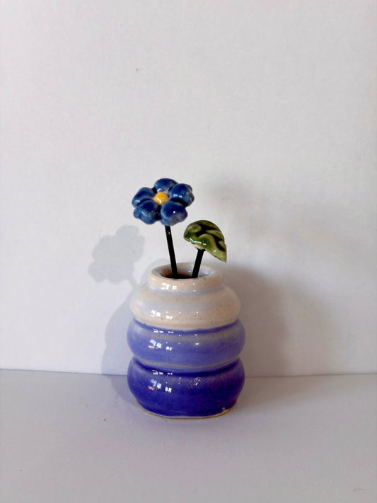 Lavender Skies Mini Vase