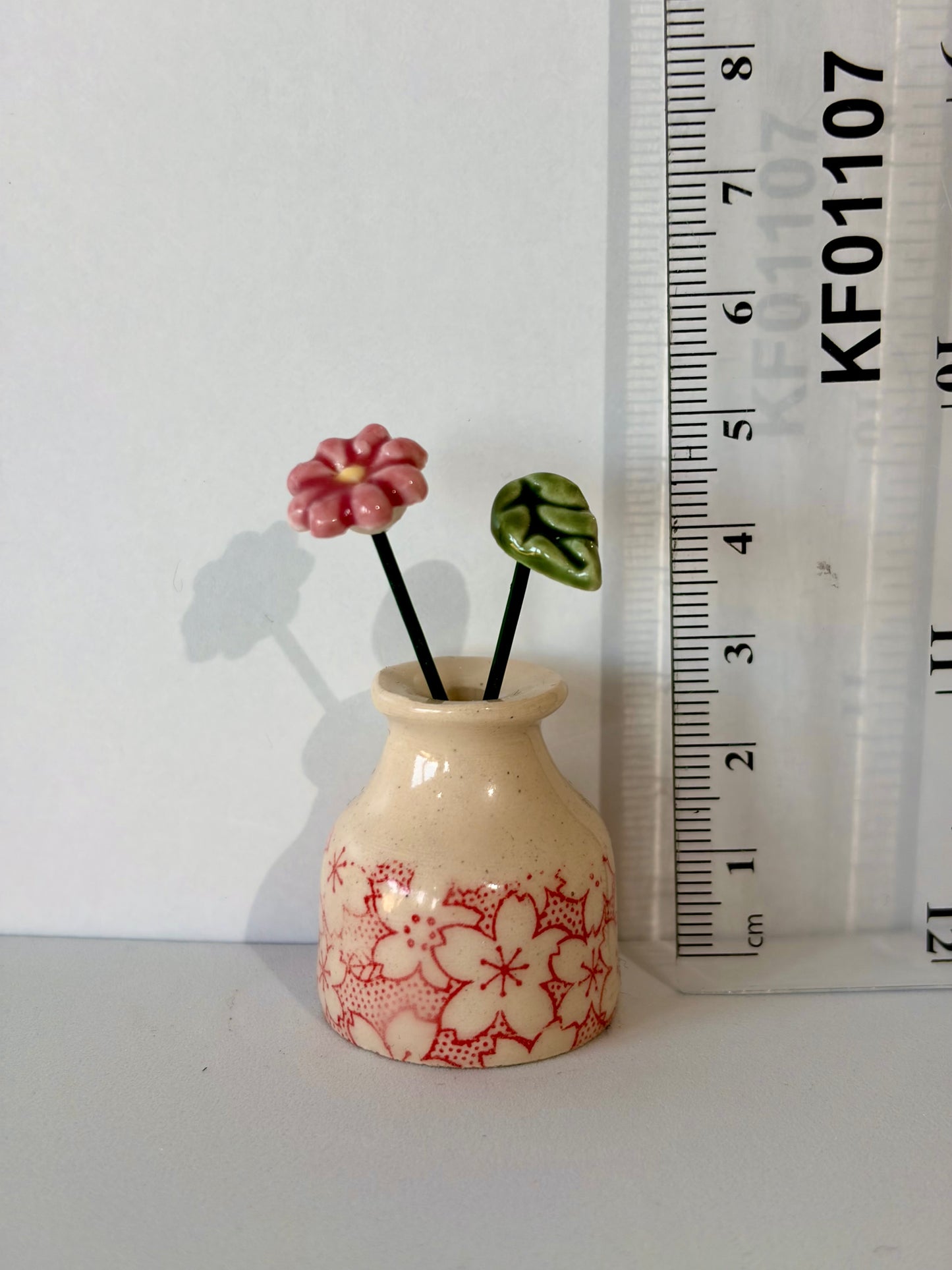 Cherry Blossom Season Mini Vase