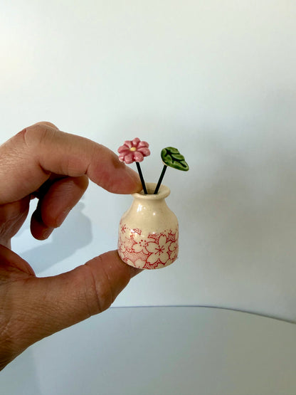 Cherry Blossom Season Mini Vase