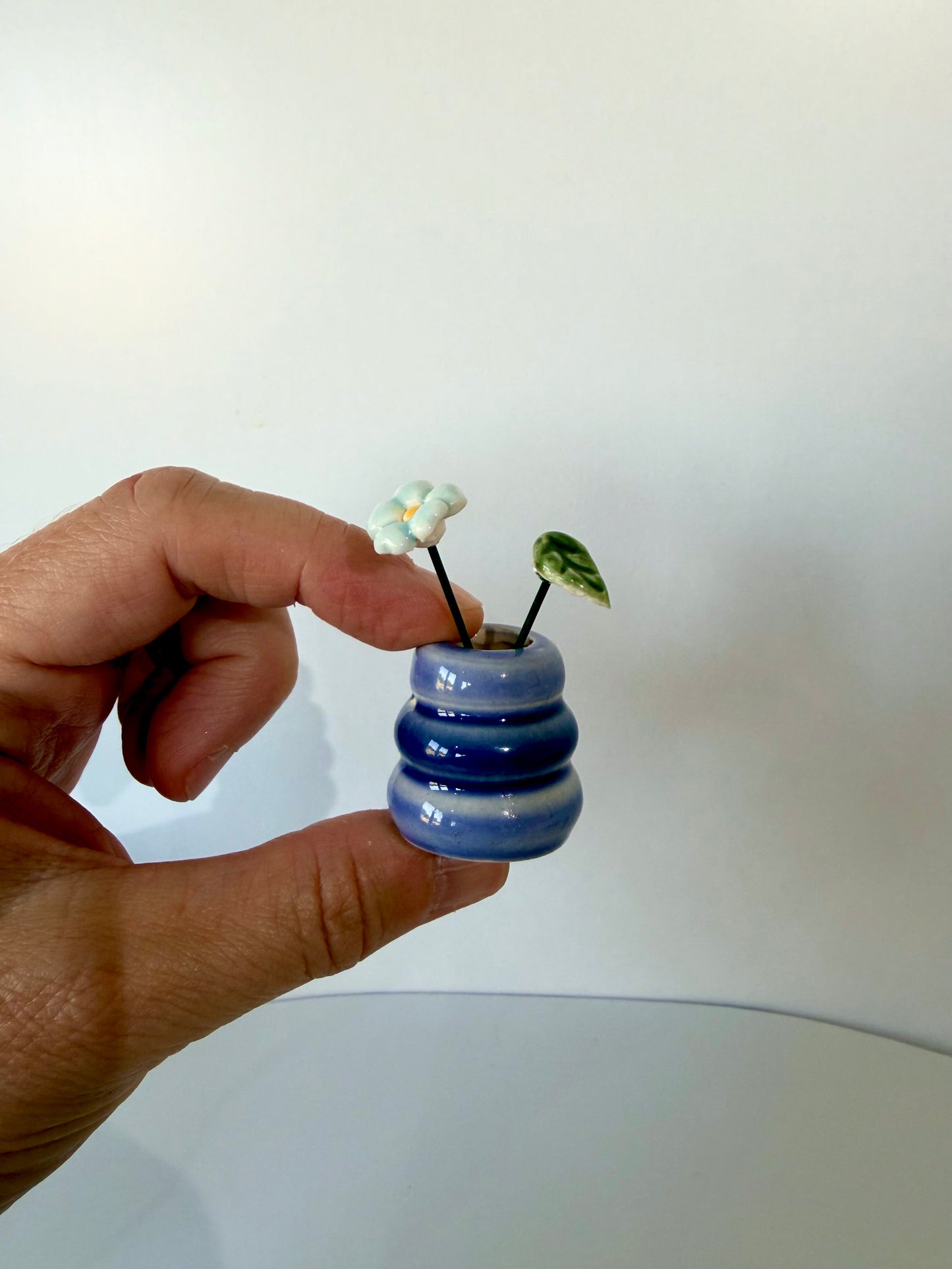 Wisteria Bloom Mini Vase