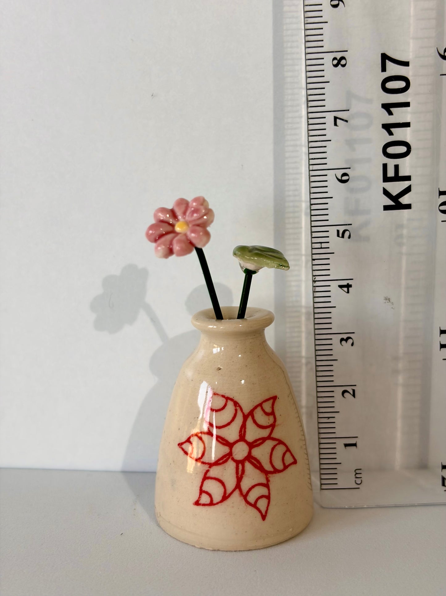 Wild Poppy Mini Vase