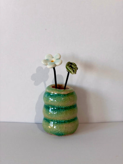 Sea Glass Mini Vase