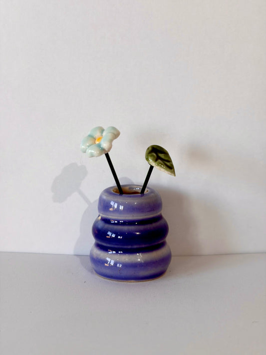 Wisteria Bloom Mini Vase