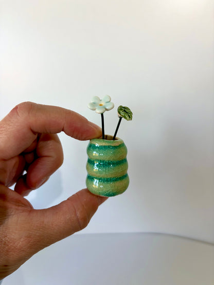 Sea Glass Mini Vase