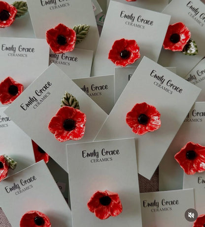 Poppy Pin Badge