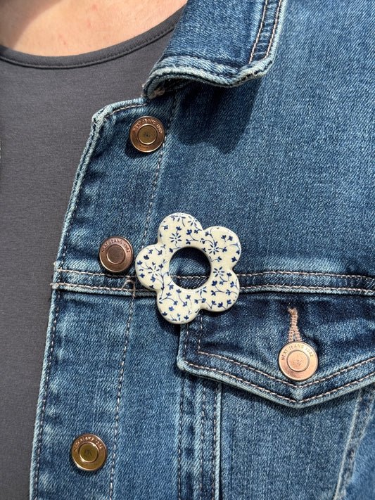 Blue Ditsy