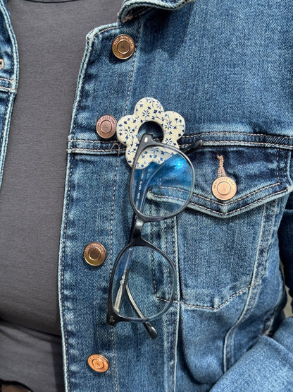 Blue Ditsy