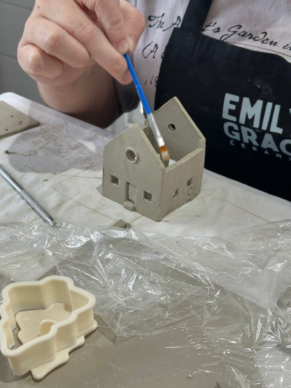 Christmas Tealight House Workshop