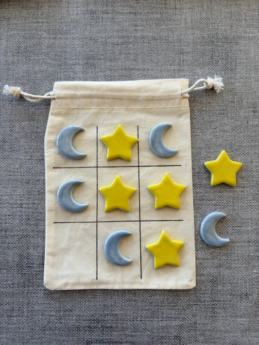 Moon & Star Tic Tac Toe