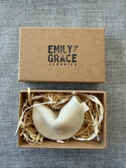 Natural Cream Fortune Cookie