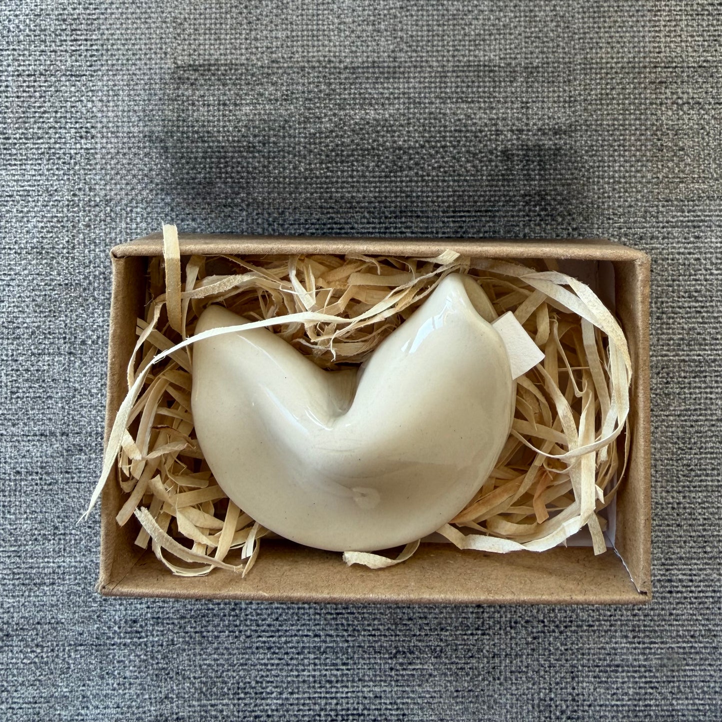 Natural Cream Fortune Cookie