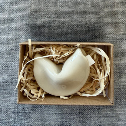 Natural Cream Fortune Cookie