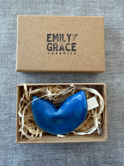 Deep Blue Fortune Cookie