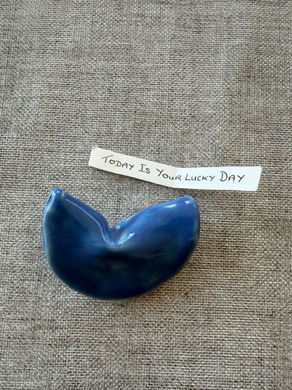 Deep Blue Fortune Cookie