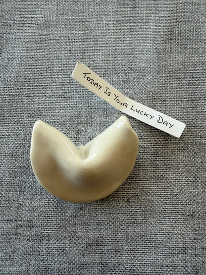Natural Cream Fortune Cookie