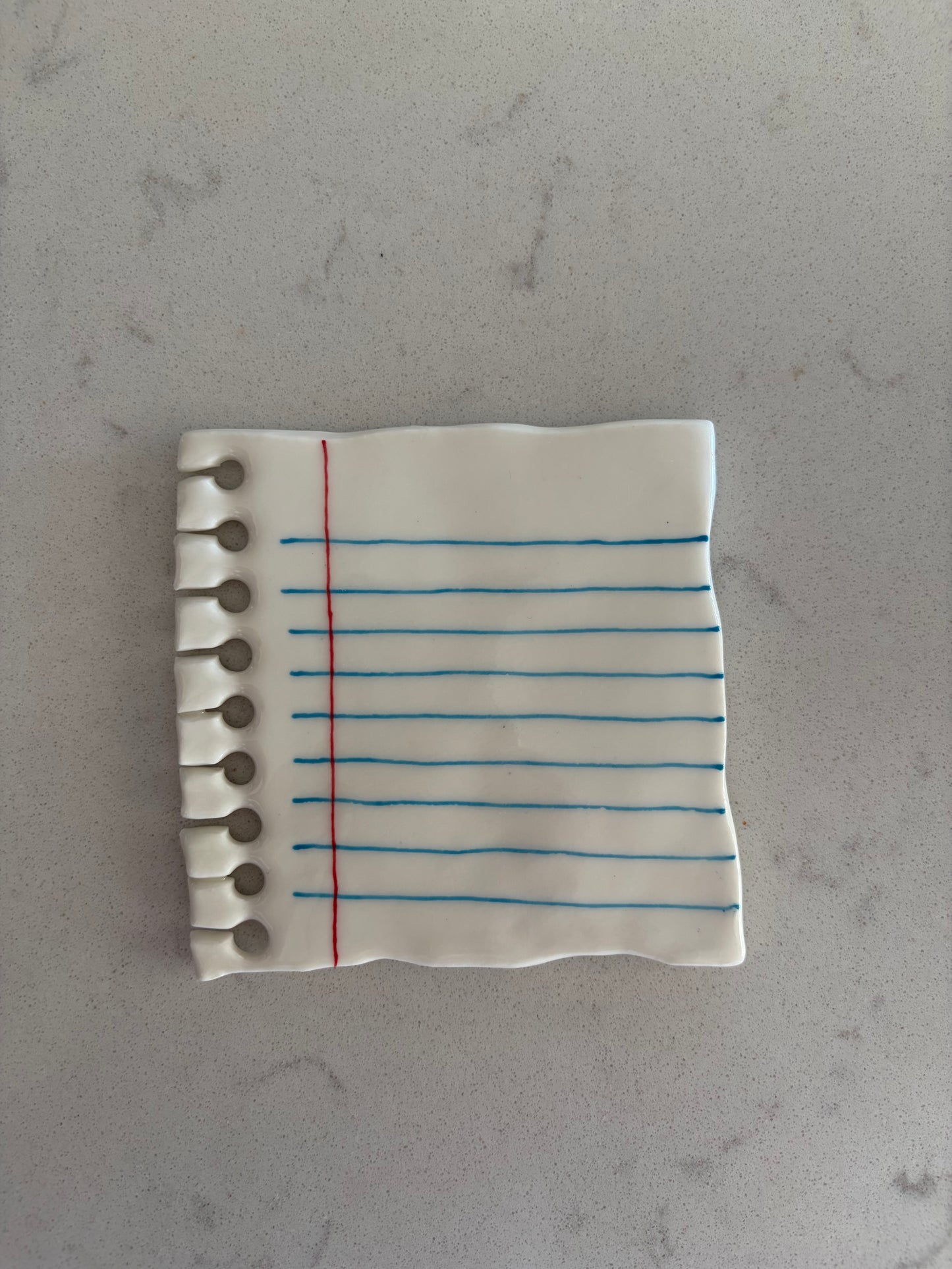 Notebook Paper Coaster